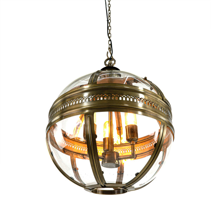 Dominioni Brass Antique Pendant Lamp