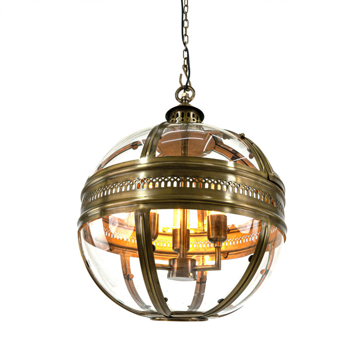 Dominioni Brass Antique Pendant Lamp