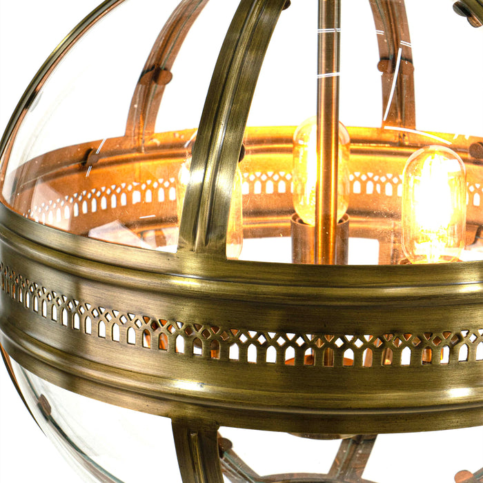 Dominioni Brass Antique Pendant Lamp