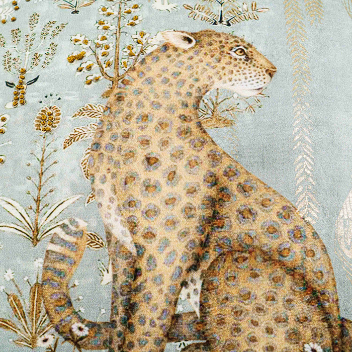 Cheetah Cushion Cover - Grey