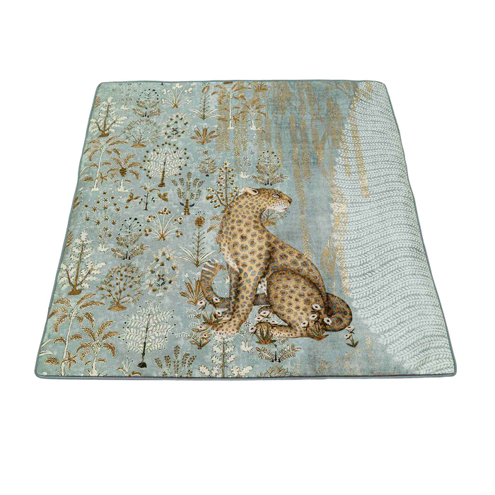 Cheetah Cushion Cover - Grey