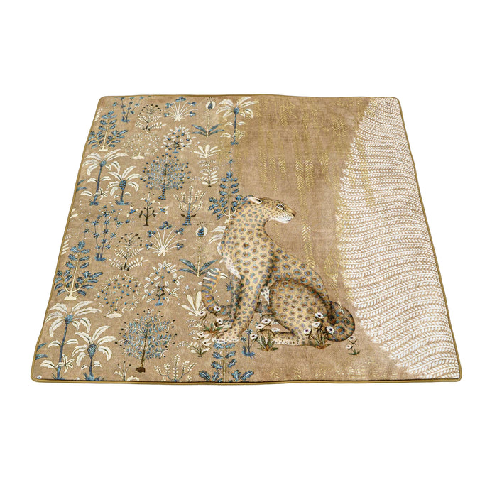 Cheetah Cushion Cover - Beige