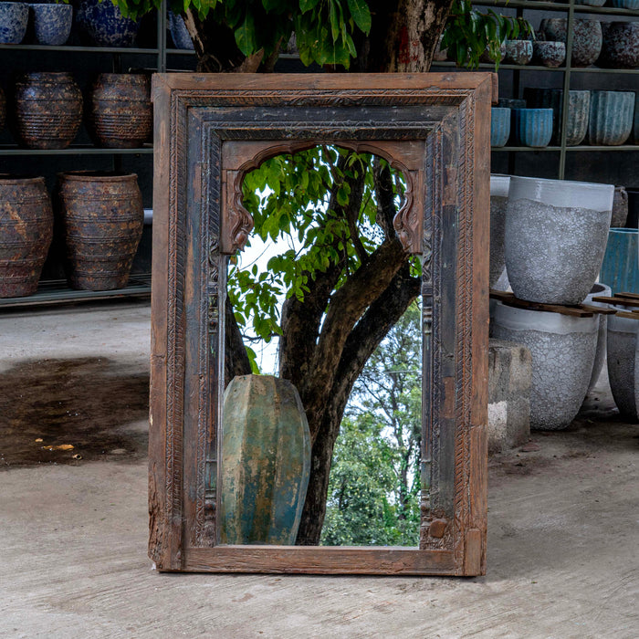 Thera Recycle Teak Mirror