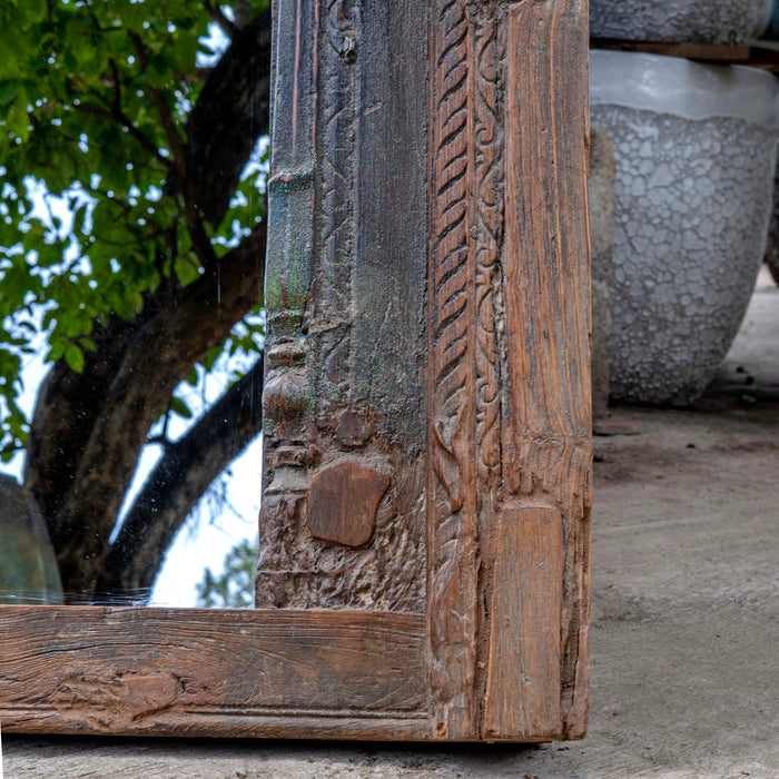 Thera Recycle Teak Mirror