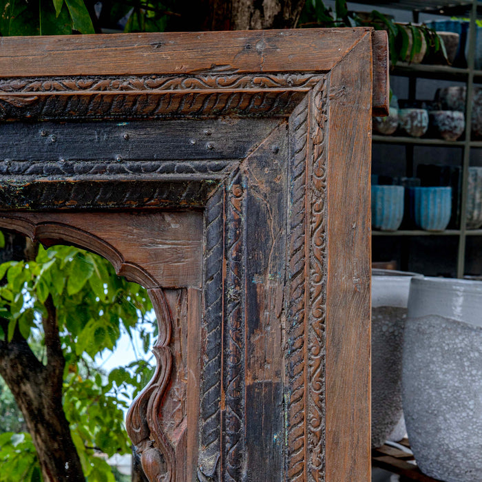Thera Recycle Teak Mirror