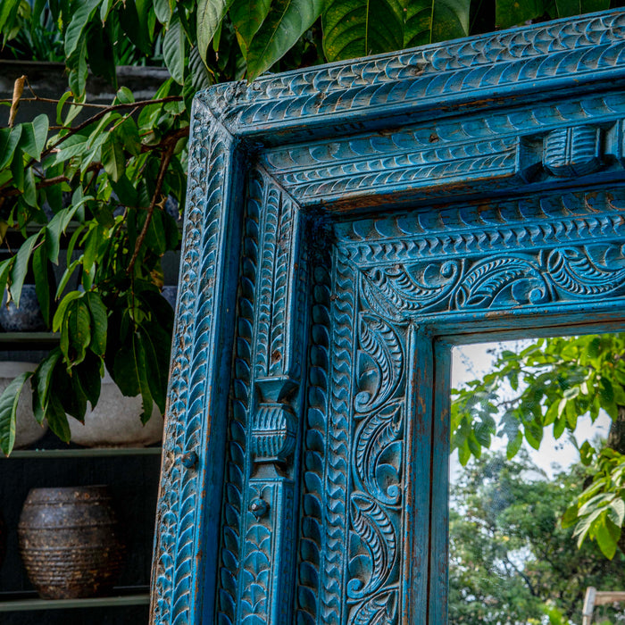 Meraj Recycle Teak Mirror