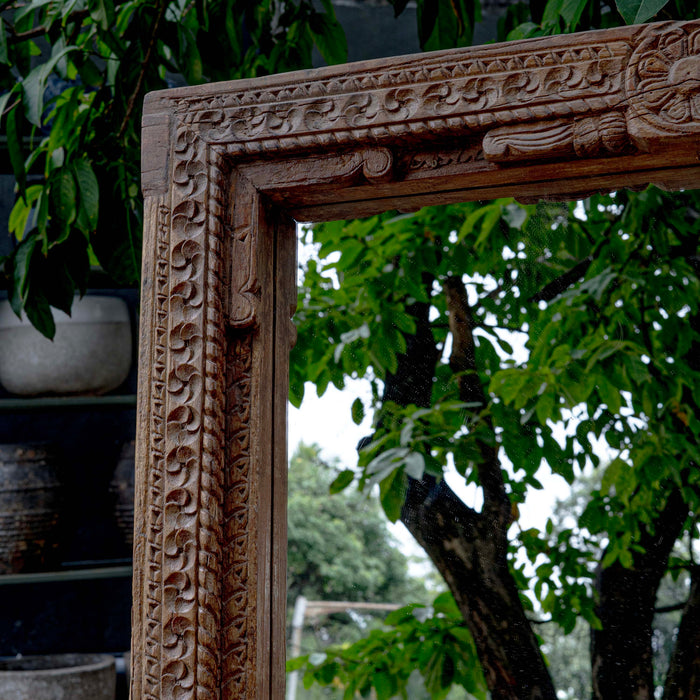 Aghna Recycle Teak Mirror
