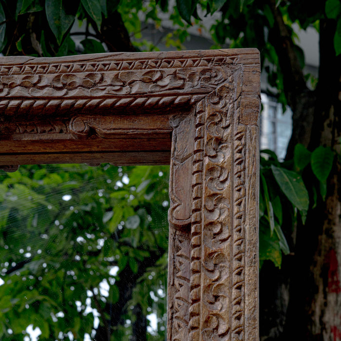 Aghna Recycle Teak Mirror