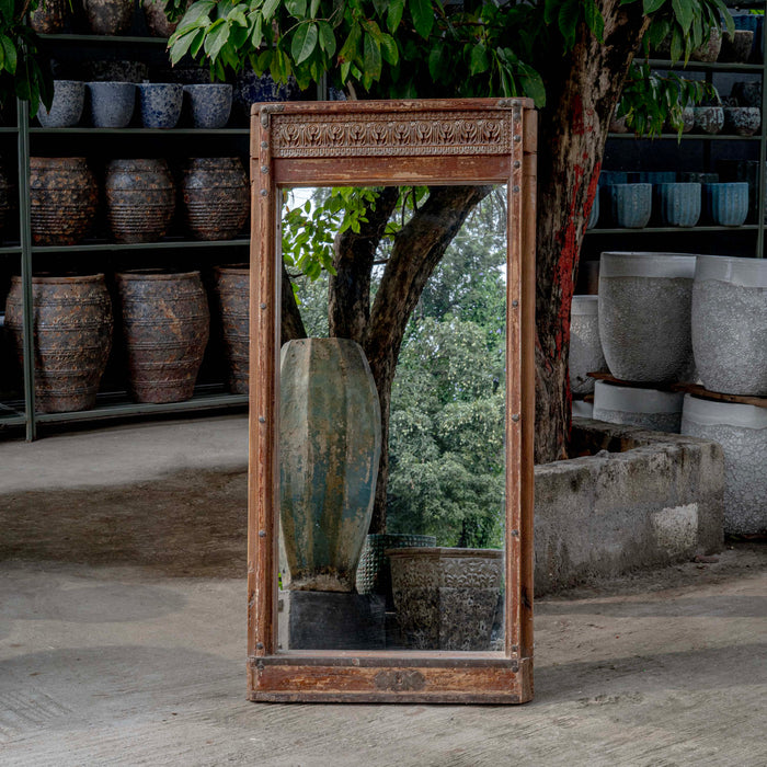 Chetana Recycle Teak Mirror