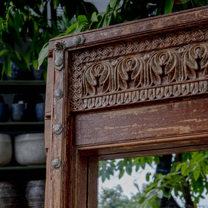 Chetana Recycle Teak Mirror