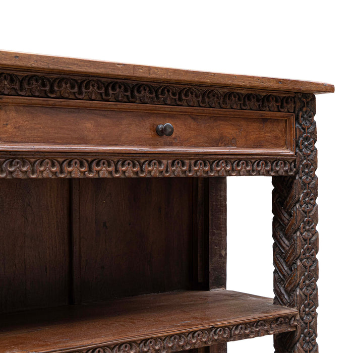 Shaahkaar Teak Console