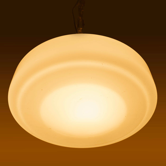 Lavish Milky Pendant  Lamp