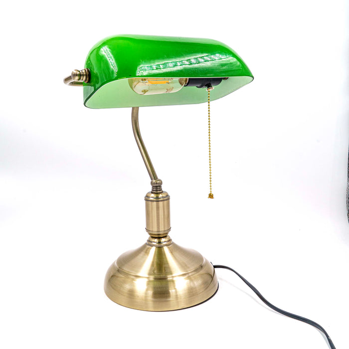 Banker's Light with Green shade