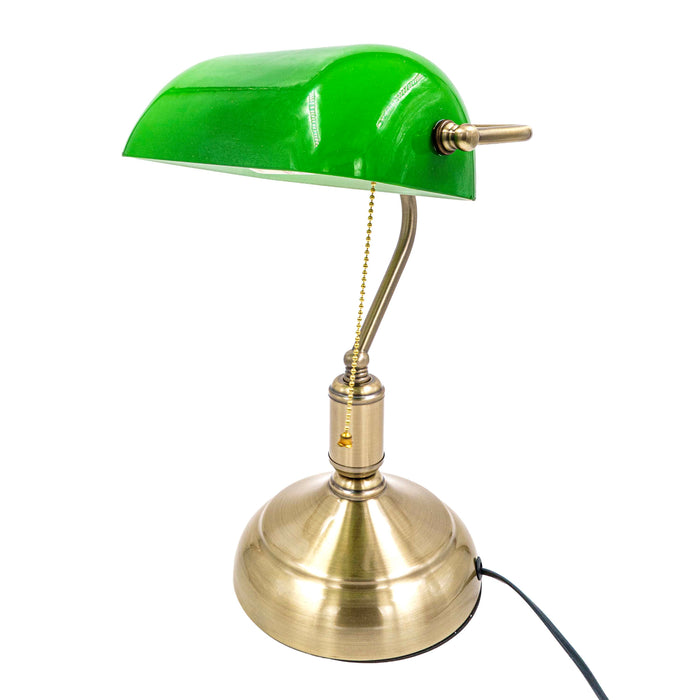 Banker's Light with Green shade