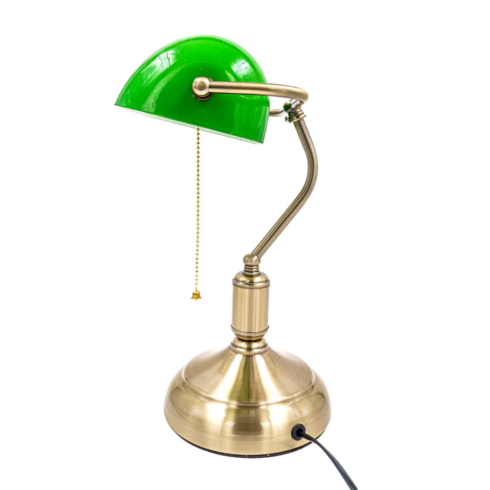 Banker's Light with Green shade