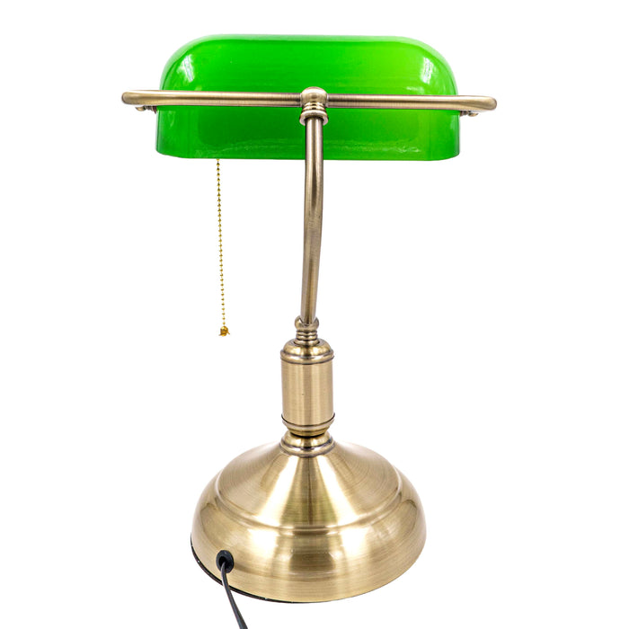 Banker's Light with Green shade