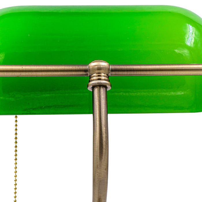 Banker's Light with Green shade