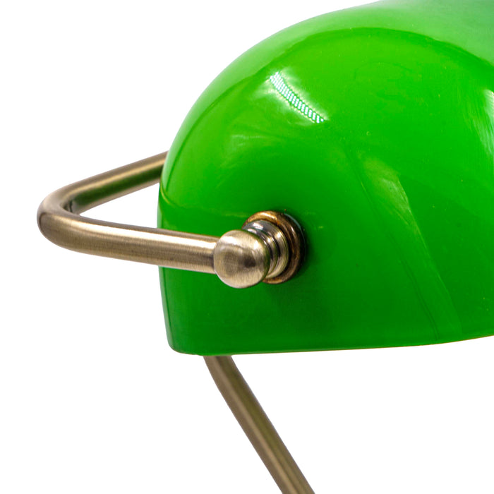 Banker's Light with Green shade