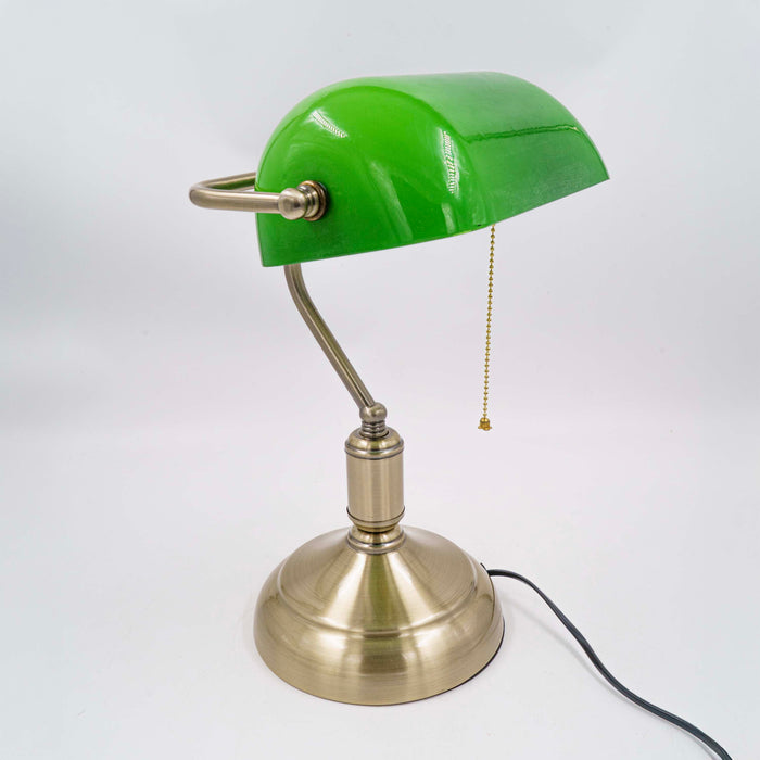 Banker's Light with Green shade