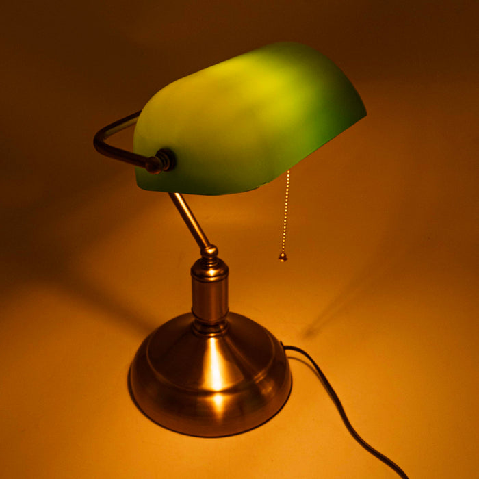Banker's Light with Green shade