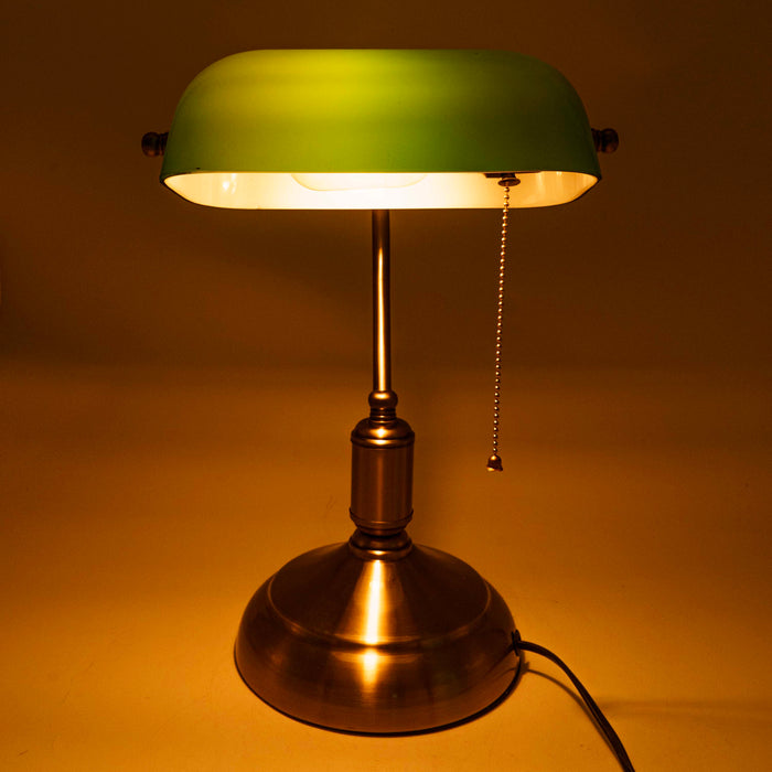Banker's Light with Green shade