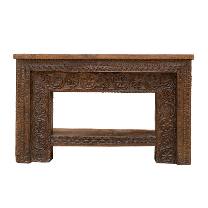 ORUVA WOODEN CONSOLE