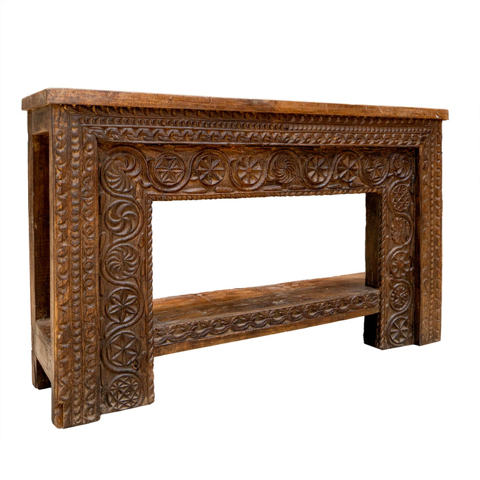 ORUVA WOODEN CONSOLE