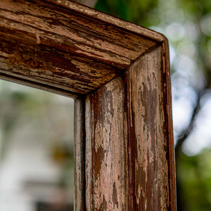Qiyaam Teak Wooden Mirror Frame - Small