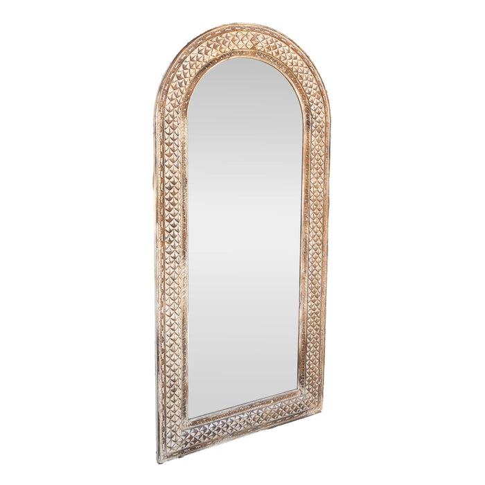 Saraab Recycle Wood Mirror