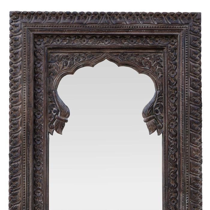 Dahr Recycle Wood Mirror