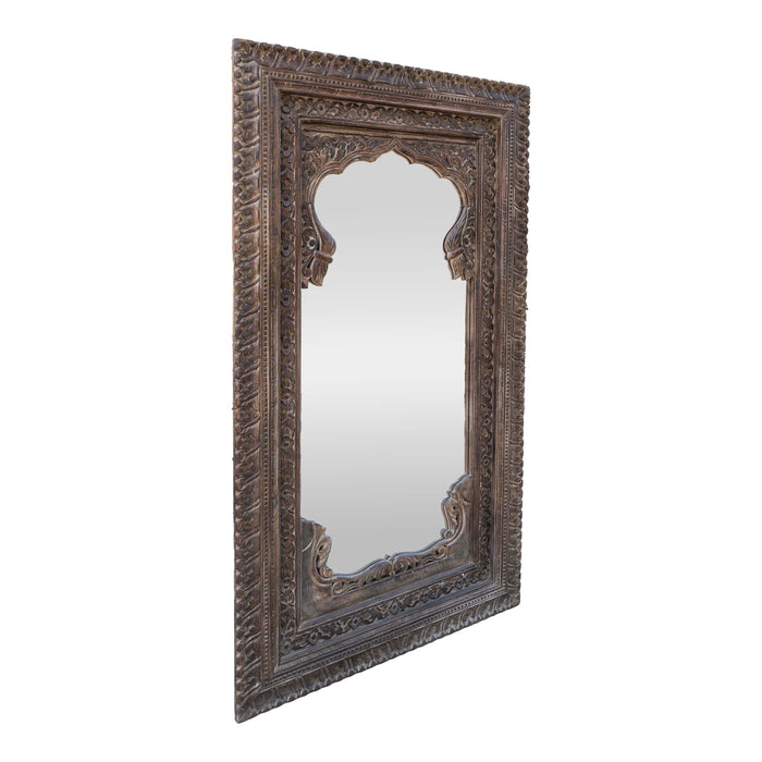 Dahr Recycle Wood Mirror