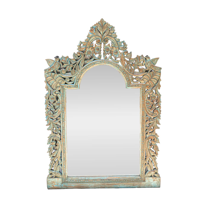 Akrti Recycle Wood Mirror