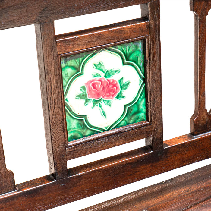 KALIKA ART WOODEN BENCH