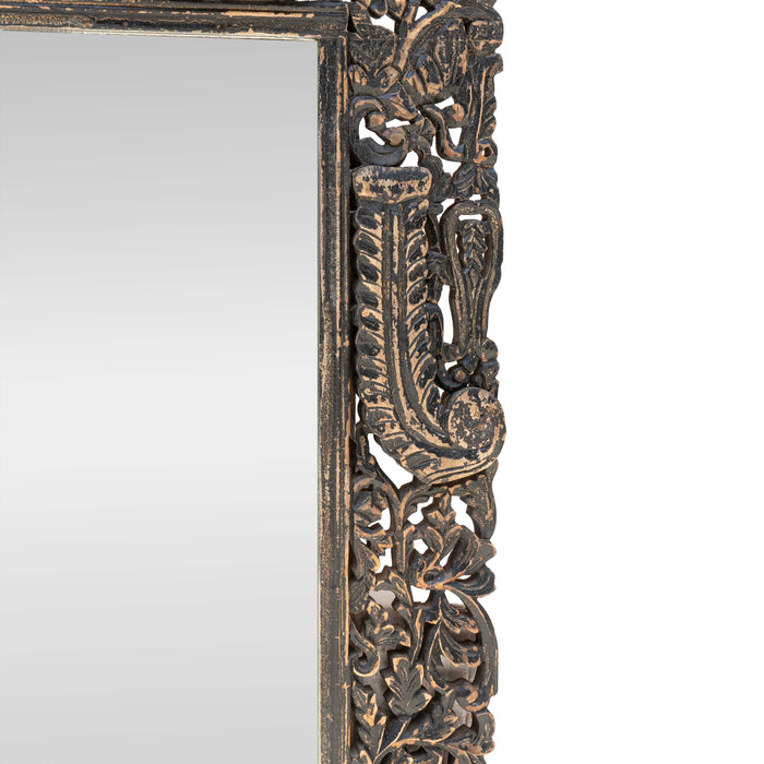 Abhasa Recycle Wood Mirror