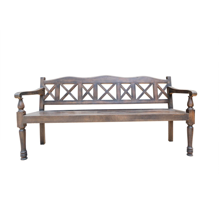 DAARYA ART WOODEN BENCH