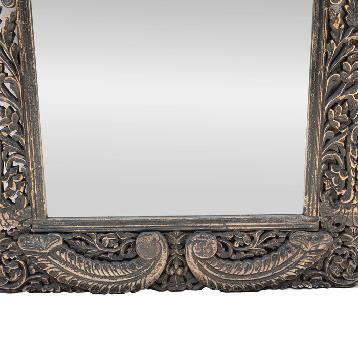 Abhasa Recycle Wood Mirror