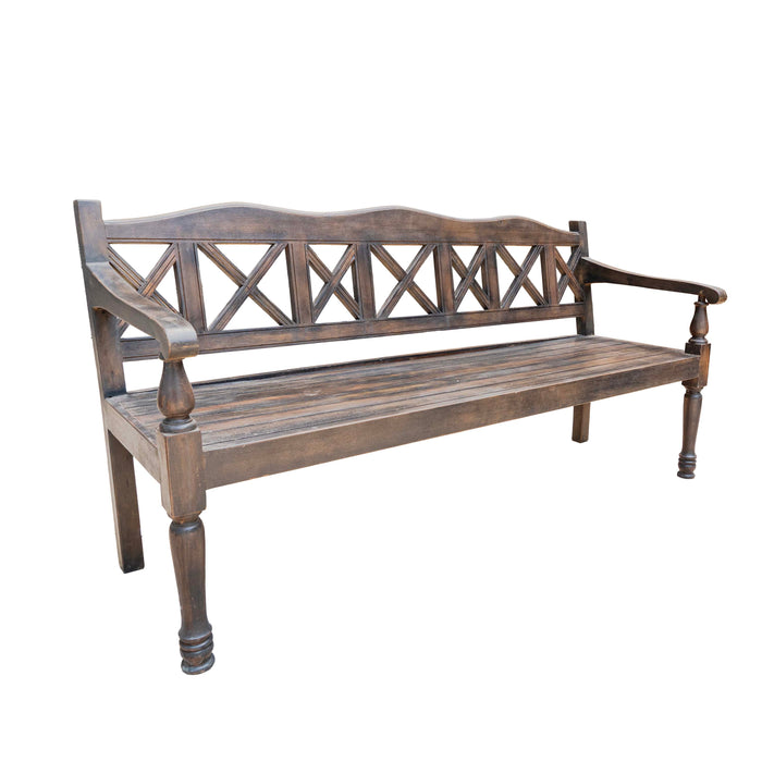 DAARYA ART WOODEN BENCH