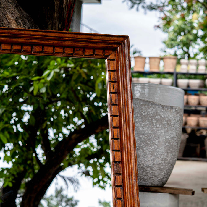 Maraasim Teak Wooden Mirror - Large