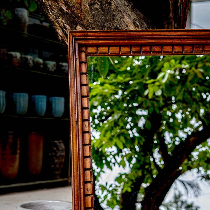 Maraasim Teak Wooden Mirror - Large