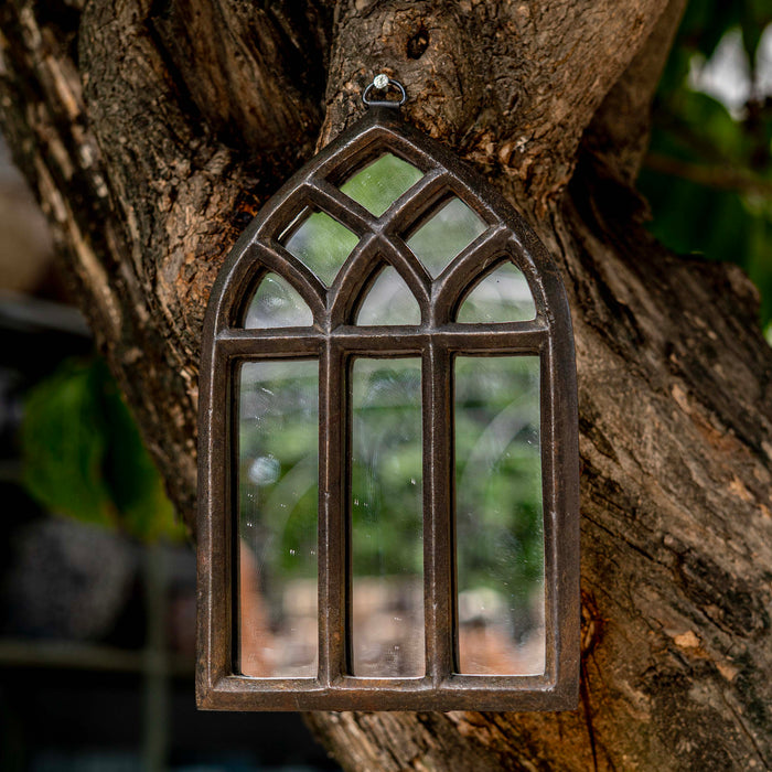 Chatur Large Iron Mirror Frame
