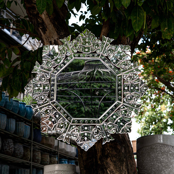 Nakshatra Ardra Octagon Venetian Mirror
