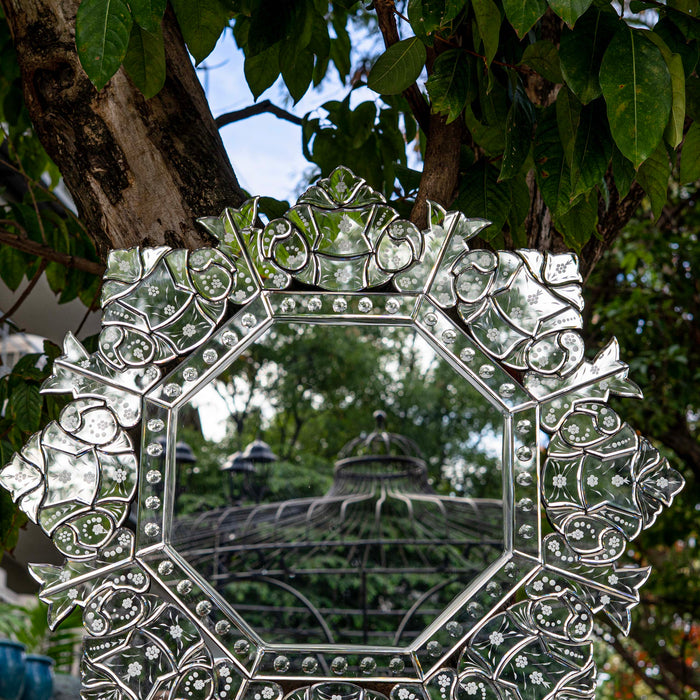 Nakshatra Ardra Octagon Venetian Mirror
