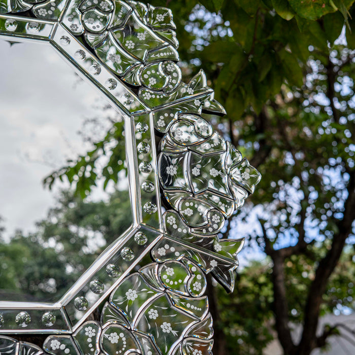 Nakshatra Ardra Octagon Venetian Mirror