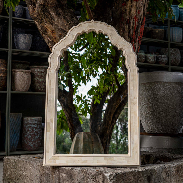Zanera Bone Inlay Mirror