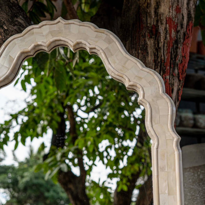 Zanera Bone Inlay Mirror