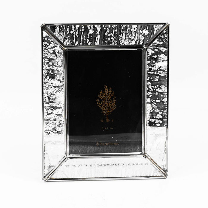 Iyuren Brass With Glass Silver Photo Frame