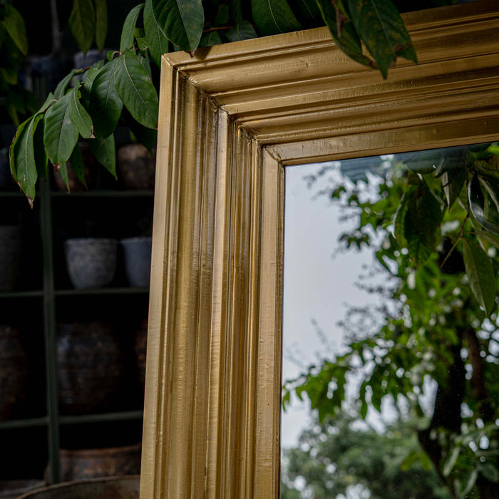 Zeria Brass Frame Mirror