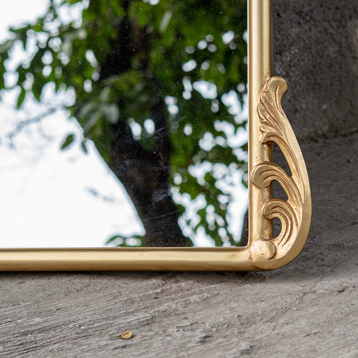 Milani MDF Gold Framed Mirror
