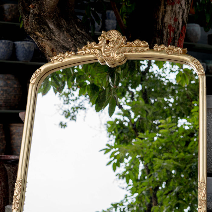 Milani MDF Gold Framed Mirror