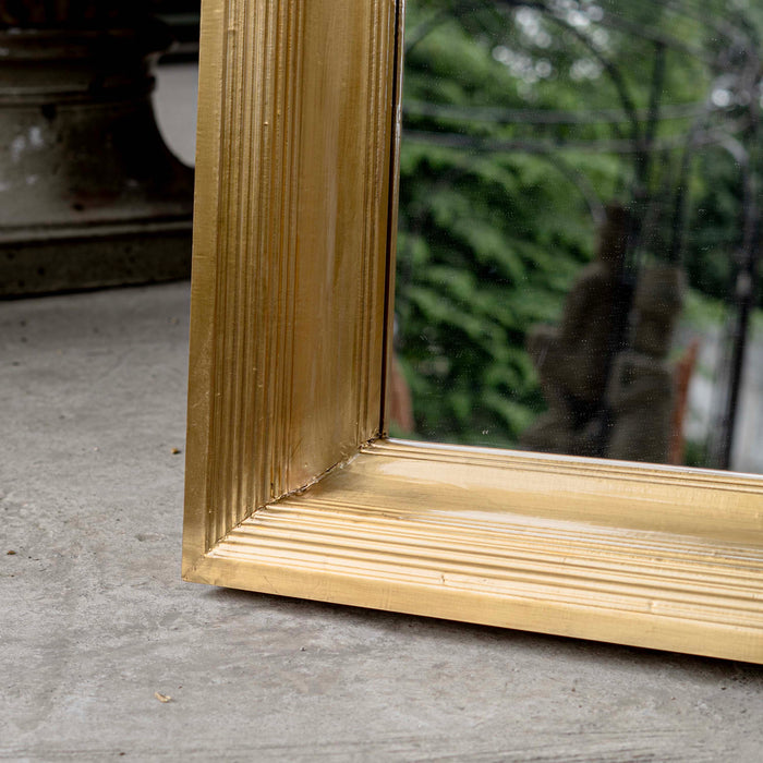 Izan Brass Frame Mirror